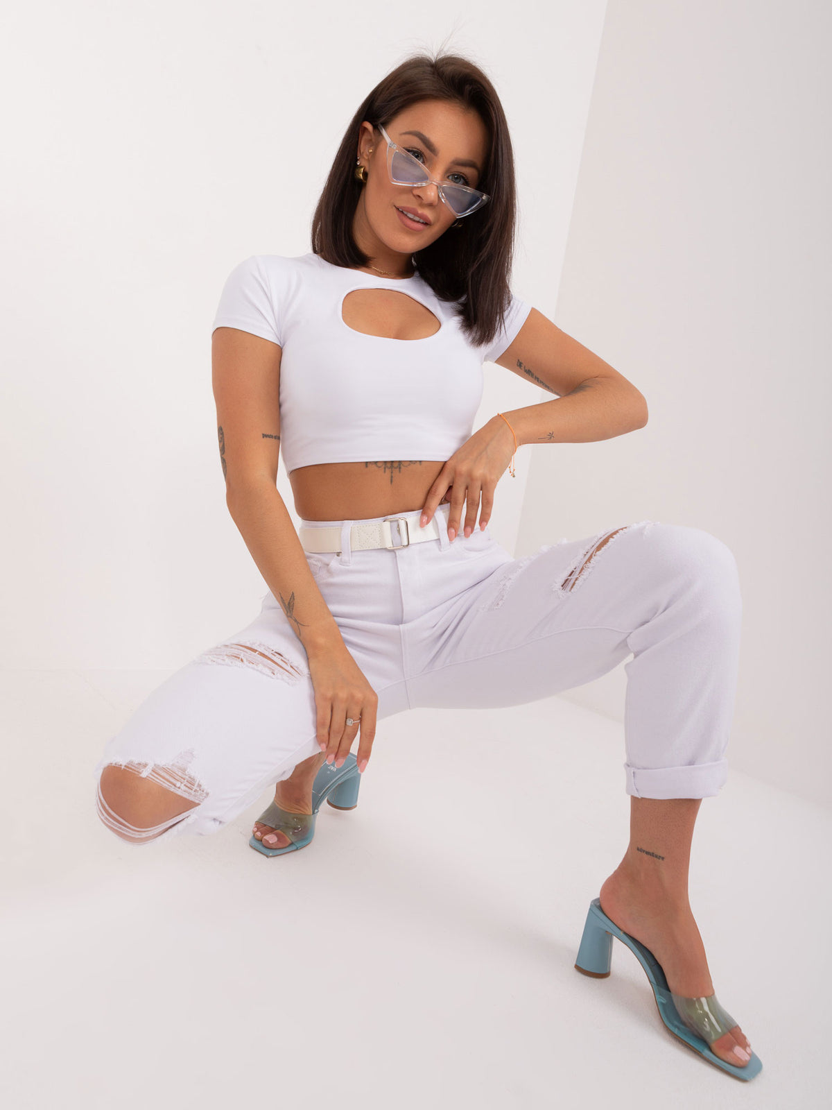 White Mom Jeans