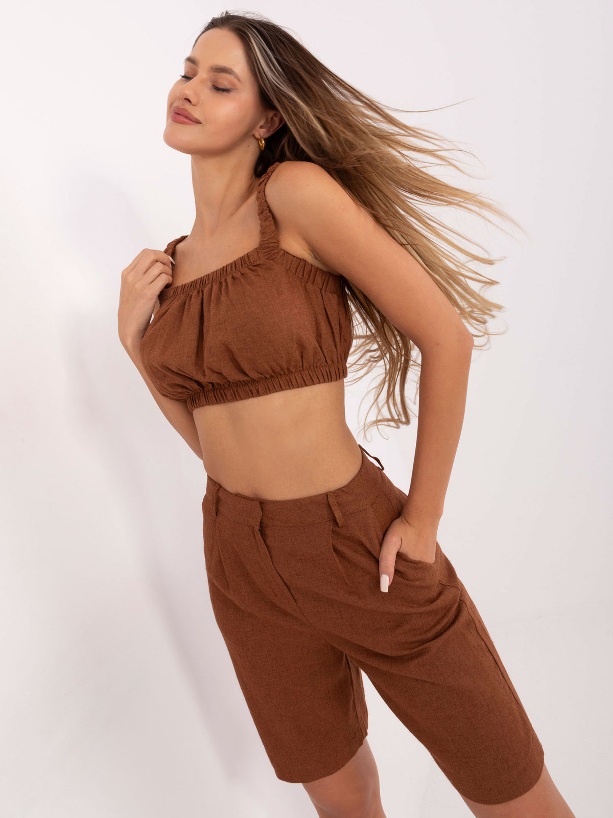 Brown Cotton Set