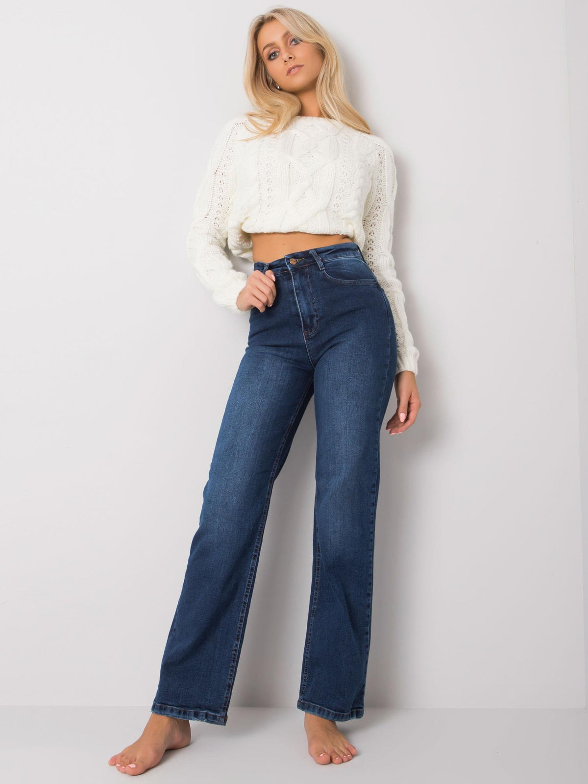 Navy Regular Jeans