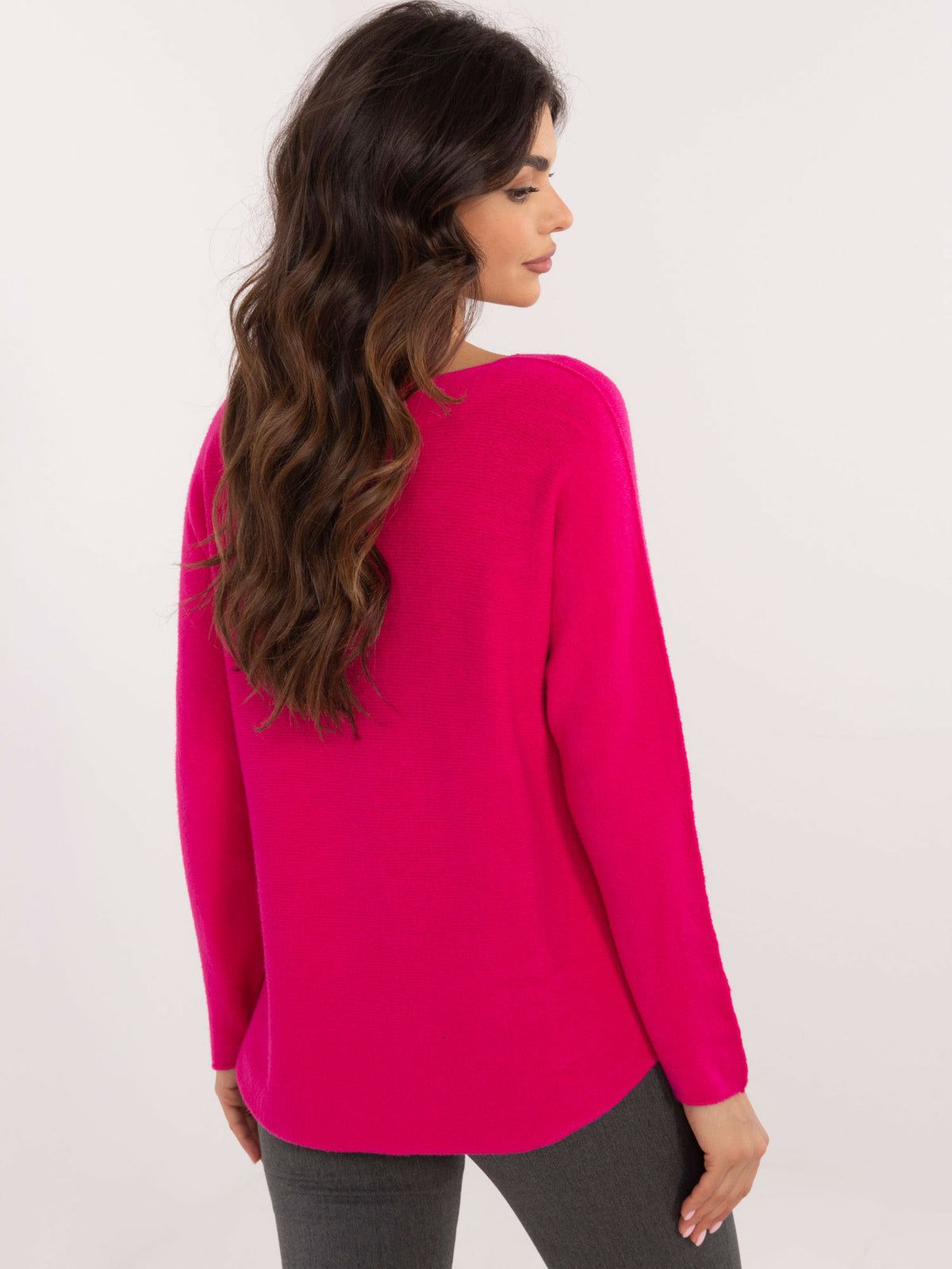 Fuchsia Reversible Sweater