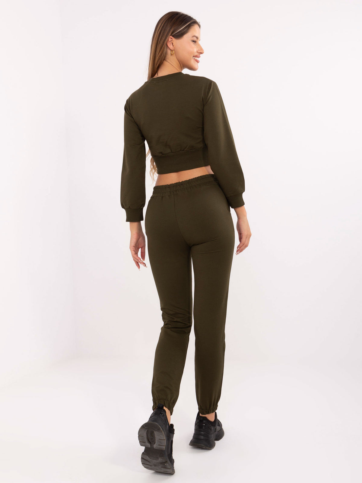 Khaki Two-Piece Set