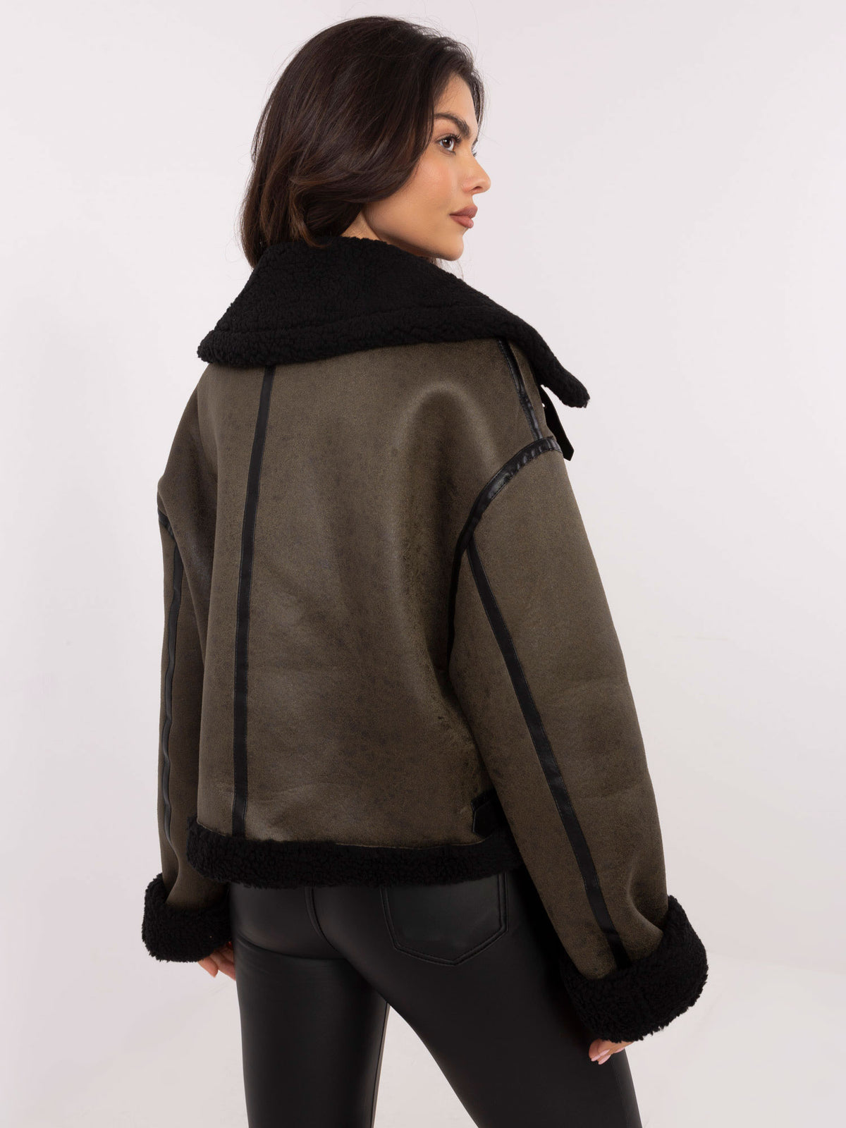 Khaki Insulated Winter Jacket
