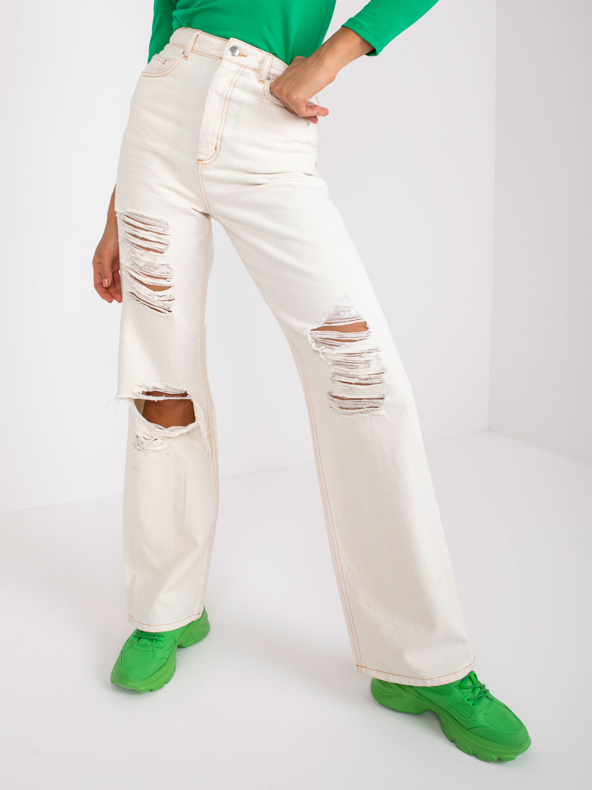 Light Beige Jeans