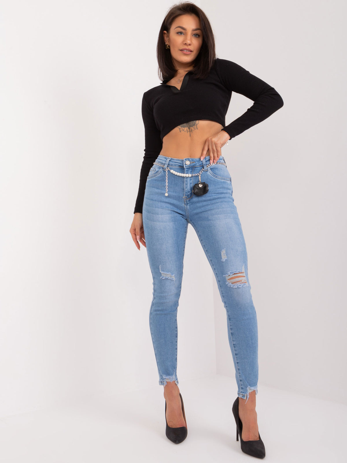 Blue Denim Trousers
