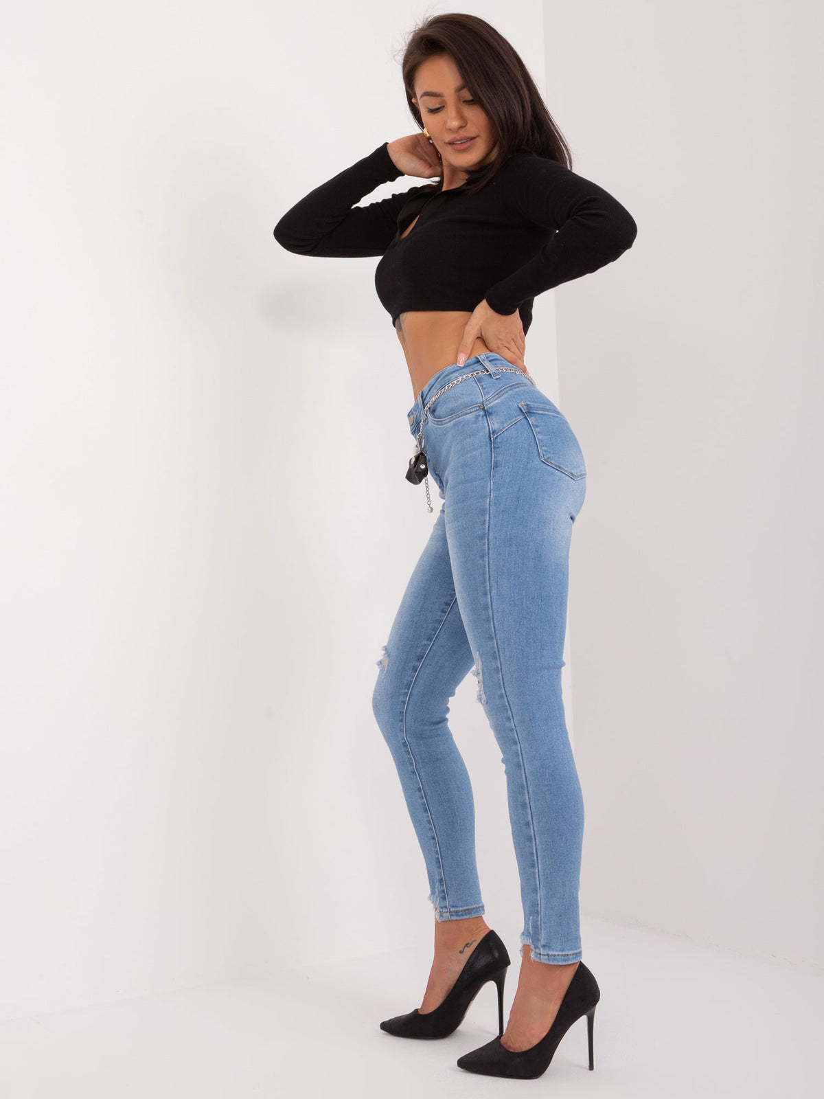Blue Denim Trousers