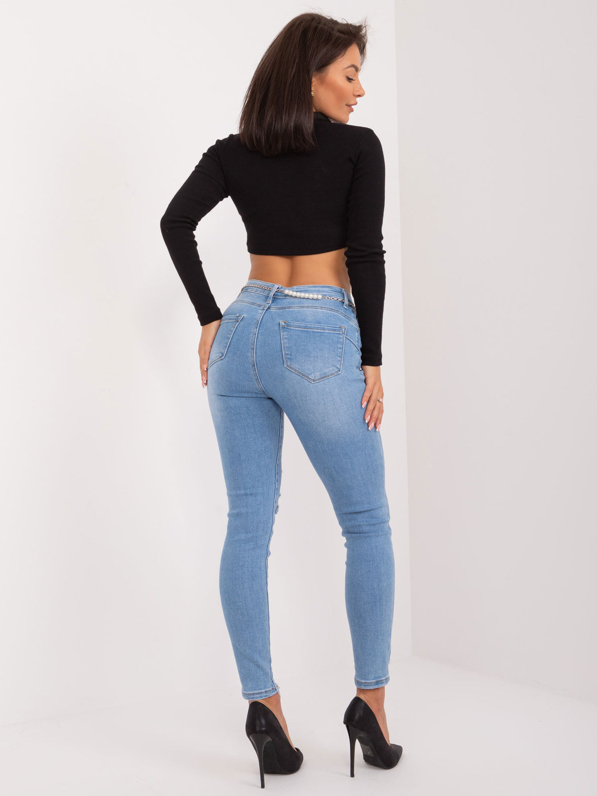 Blue Denim Trousers